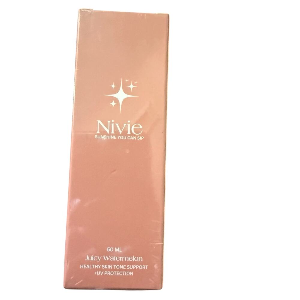 Nivie Juicy Watermelon Flavor Tanning Drops 50ml Each Bottle In New Sealed